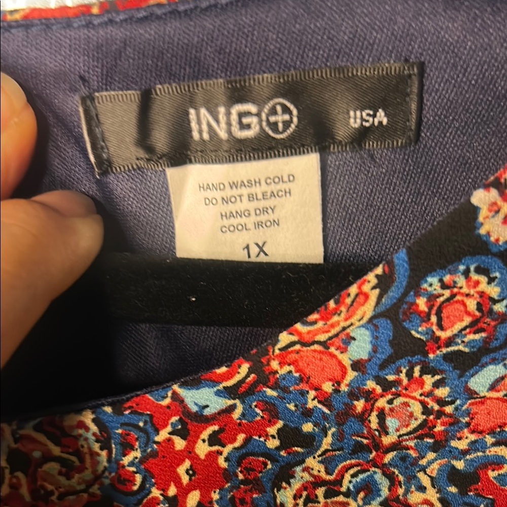 Ing Multicolor Patterned Blouse - Picture 4 of 8